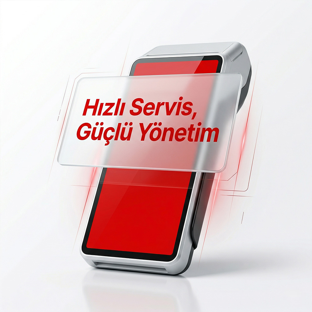 Cafe ve restoran otomasyonu için kare hero görseli