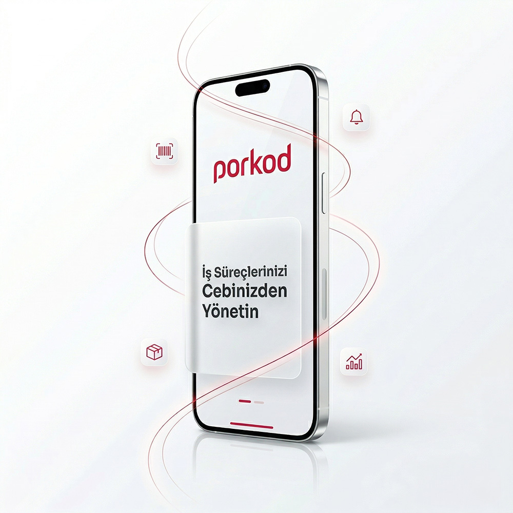 Mobil işlem akışı için kare hero görseli